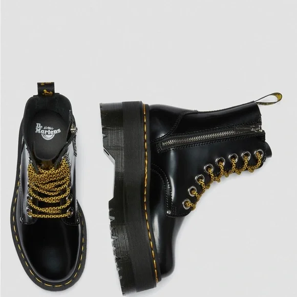 DR. MARTENS JADON MAX BOOT WOMEN'S PLATFORMS UK 5 RARE - Picture 7 of 7